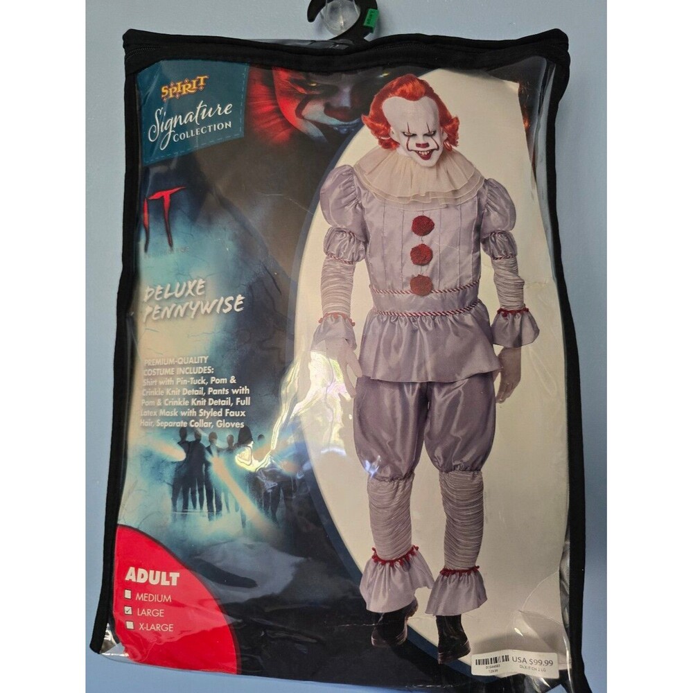 Spirit Halloween It Chapter Two Adult Pennywise Costume L